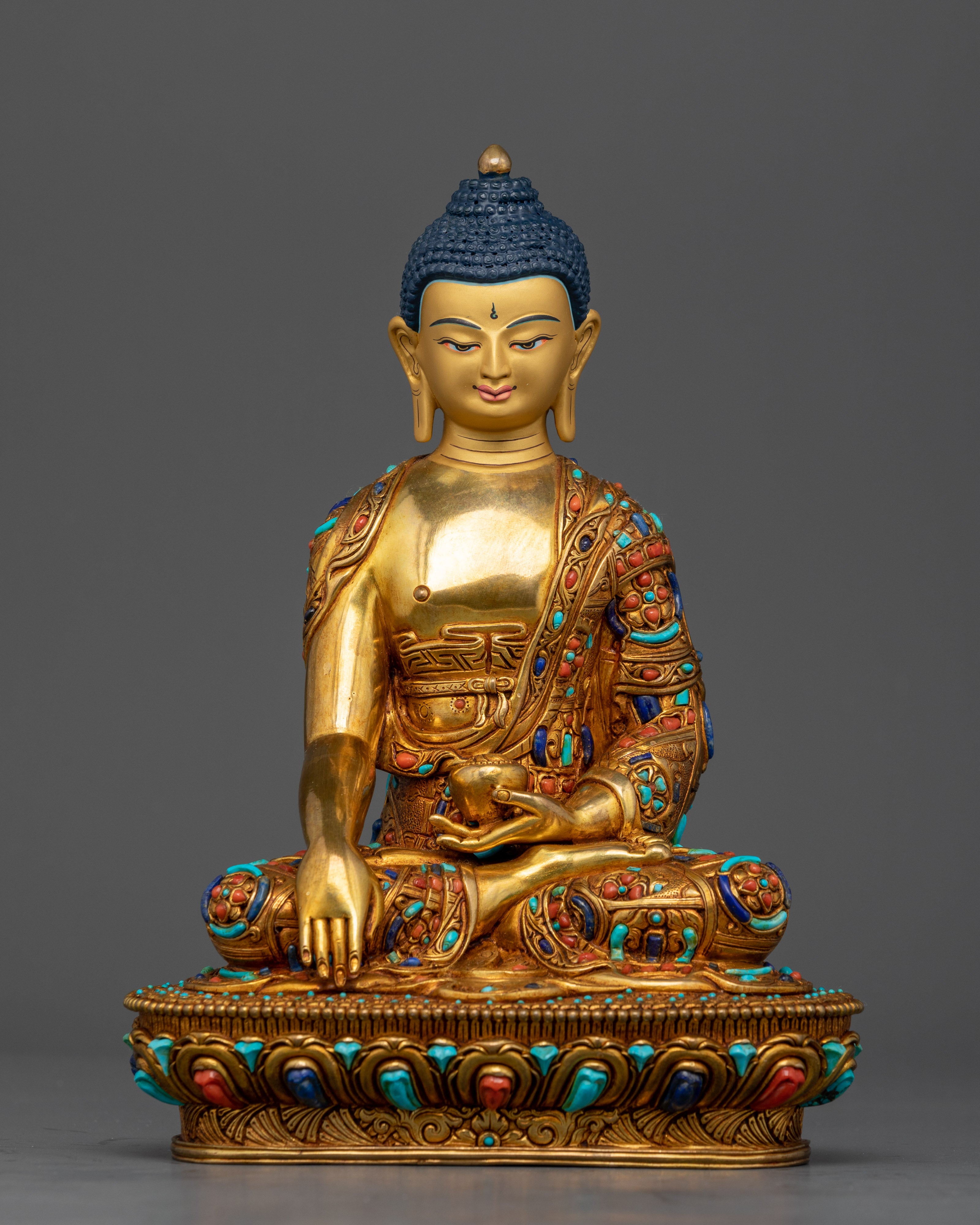 The Bodhi Tree's Guardian: Shakyamuni Buddha's Compassionate Light