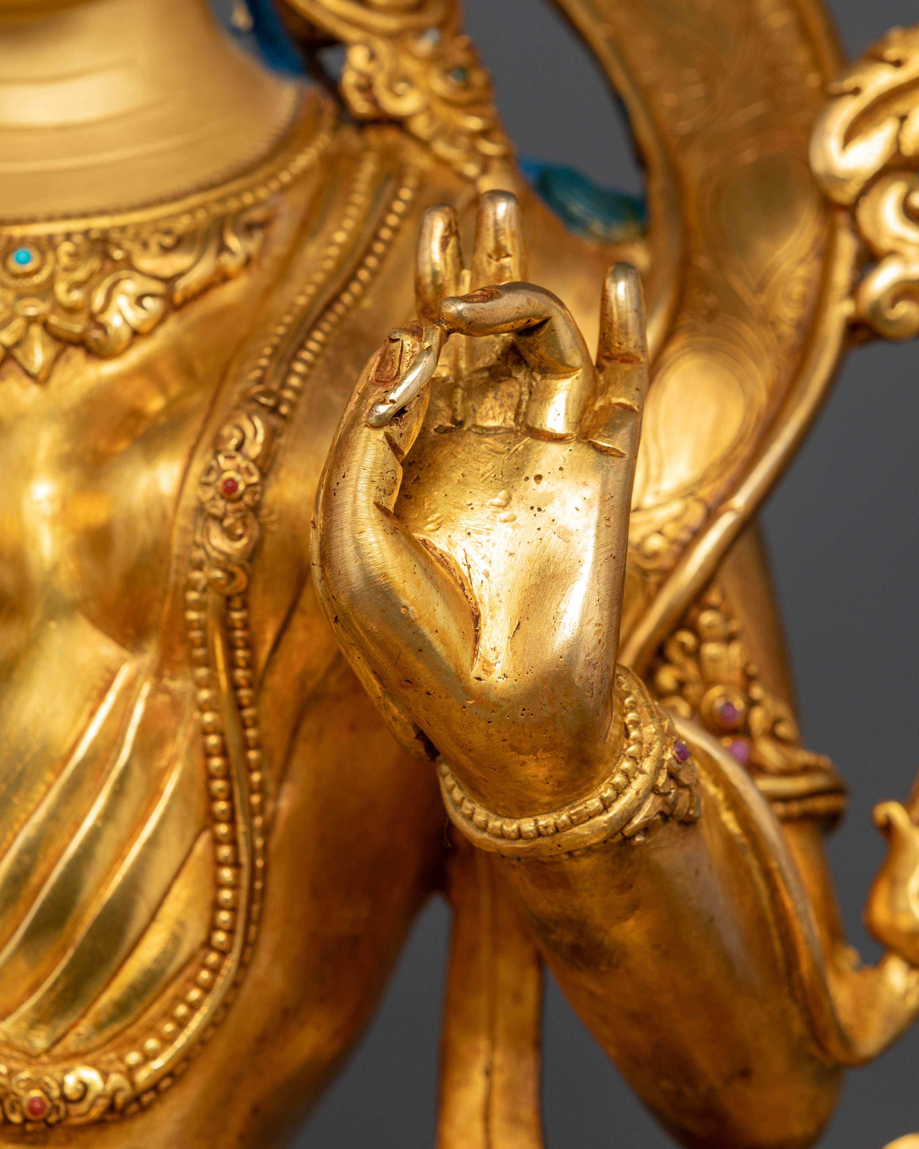 Arya Tara Green Tara Statue | Himalayan Spiritual Art