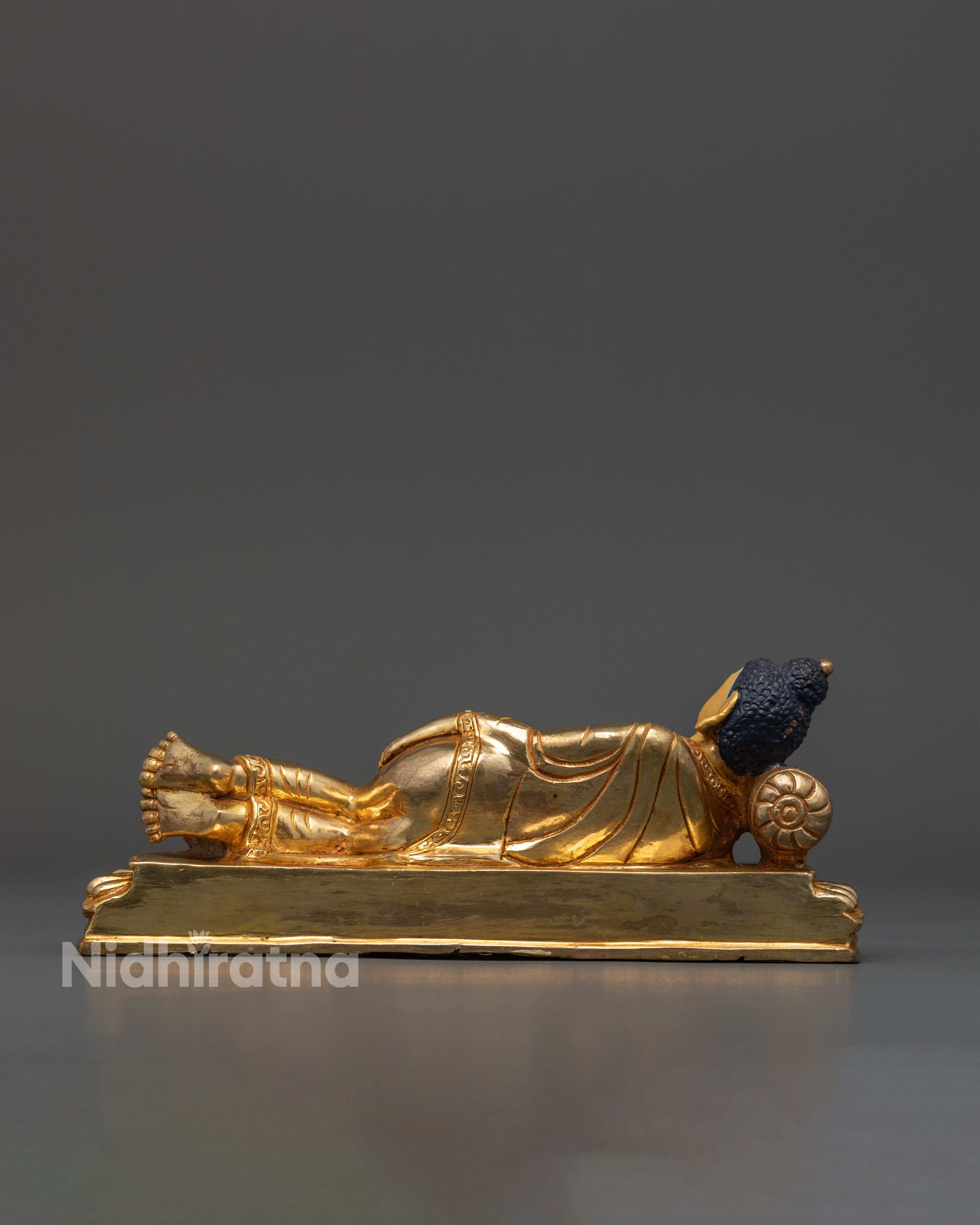 Sleeping Buddha Statue | Reclining Shakyamuni in Nirvana Pose