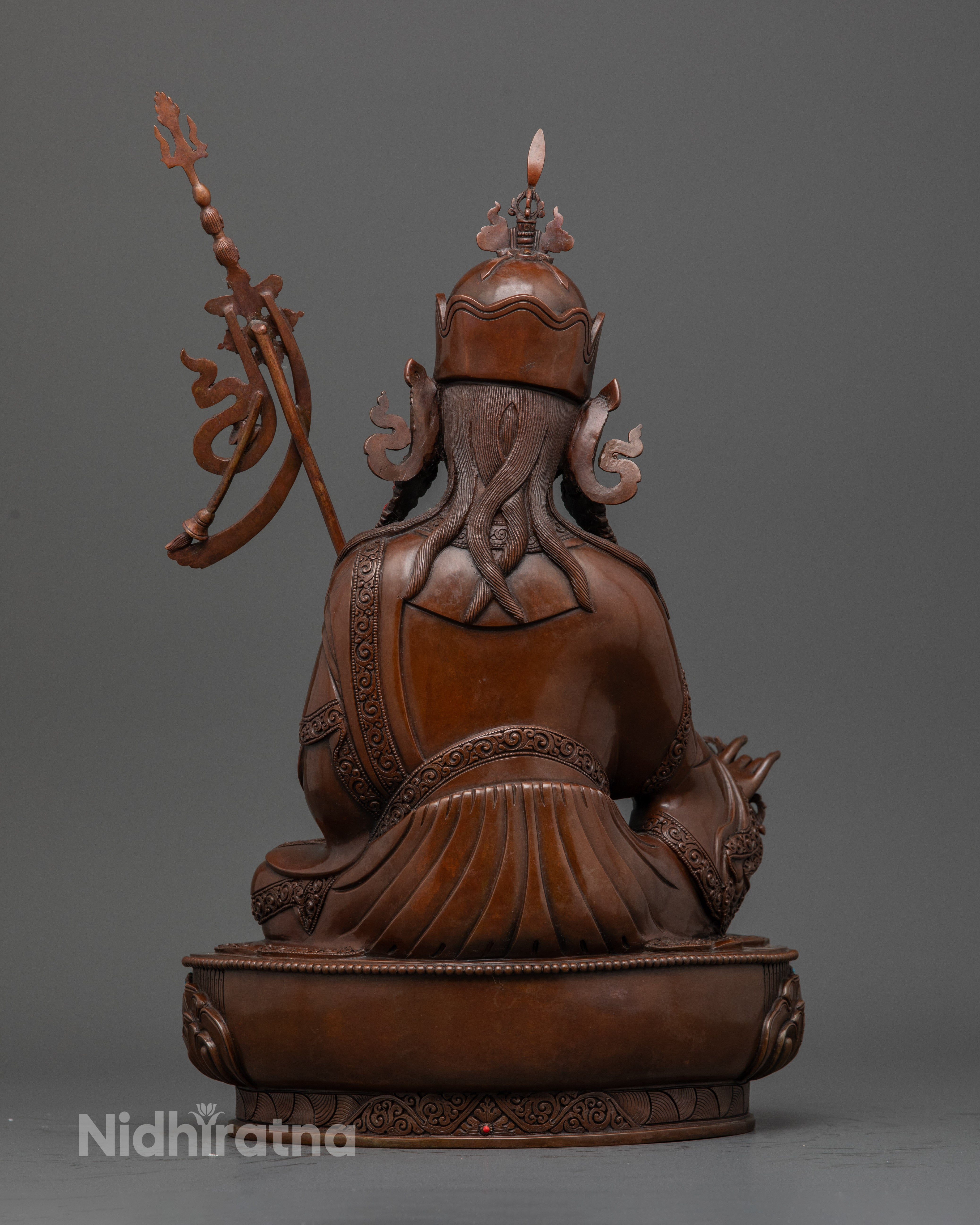 Tantric Master Guru Rinpoche Statue | Buddhist Artwork