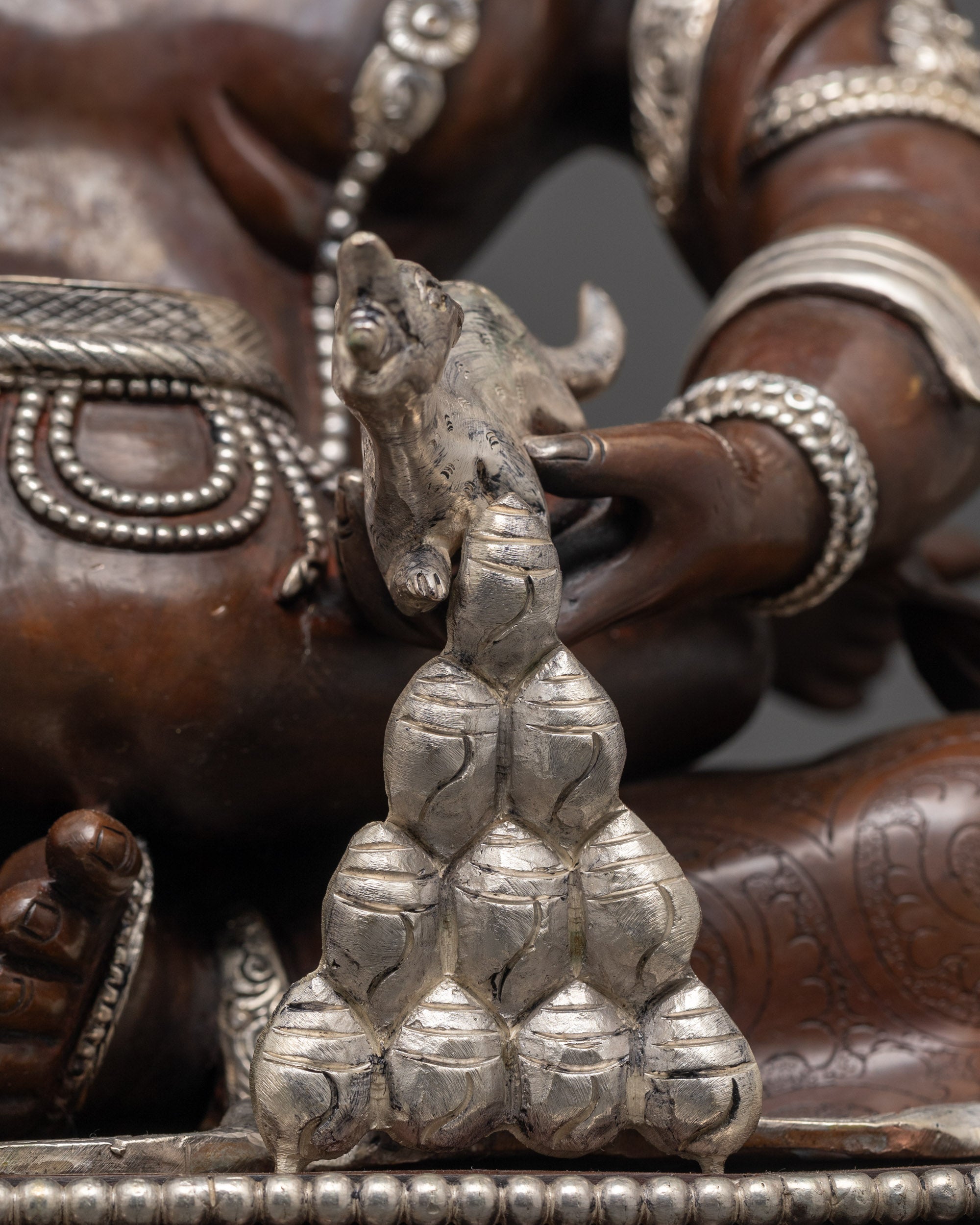 Handcrafted Five Dzambhala Statue Set | Sacred Five Jambhala Statues