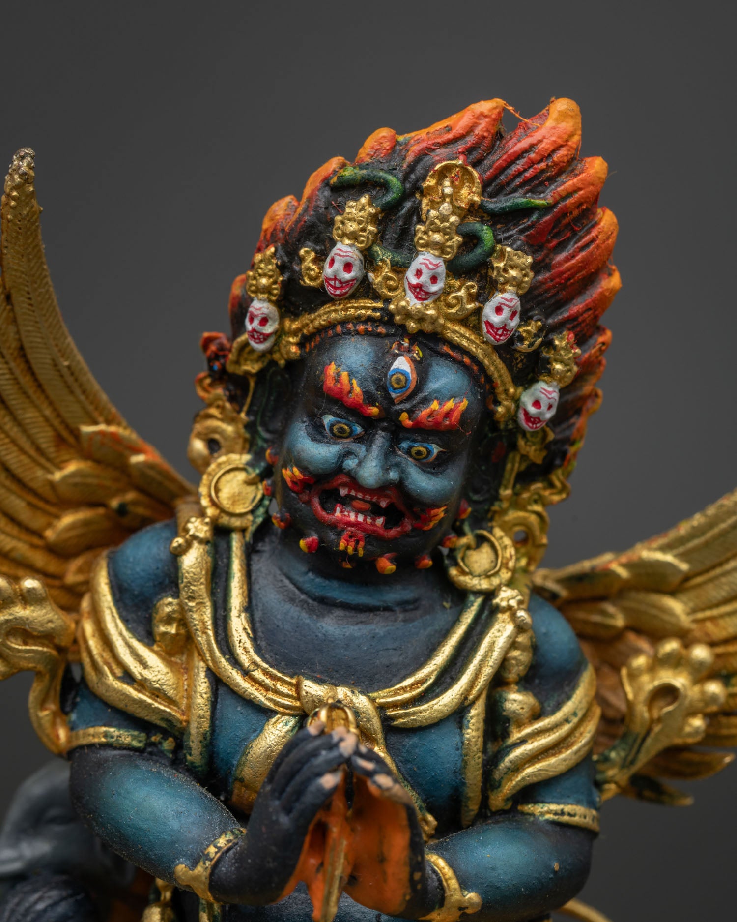 Vajrakilaya Statue handcrafted by Newari artisans from Patan, Nepal