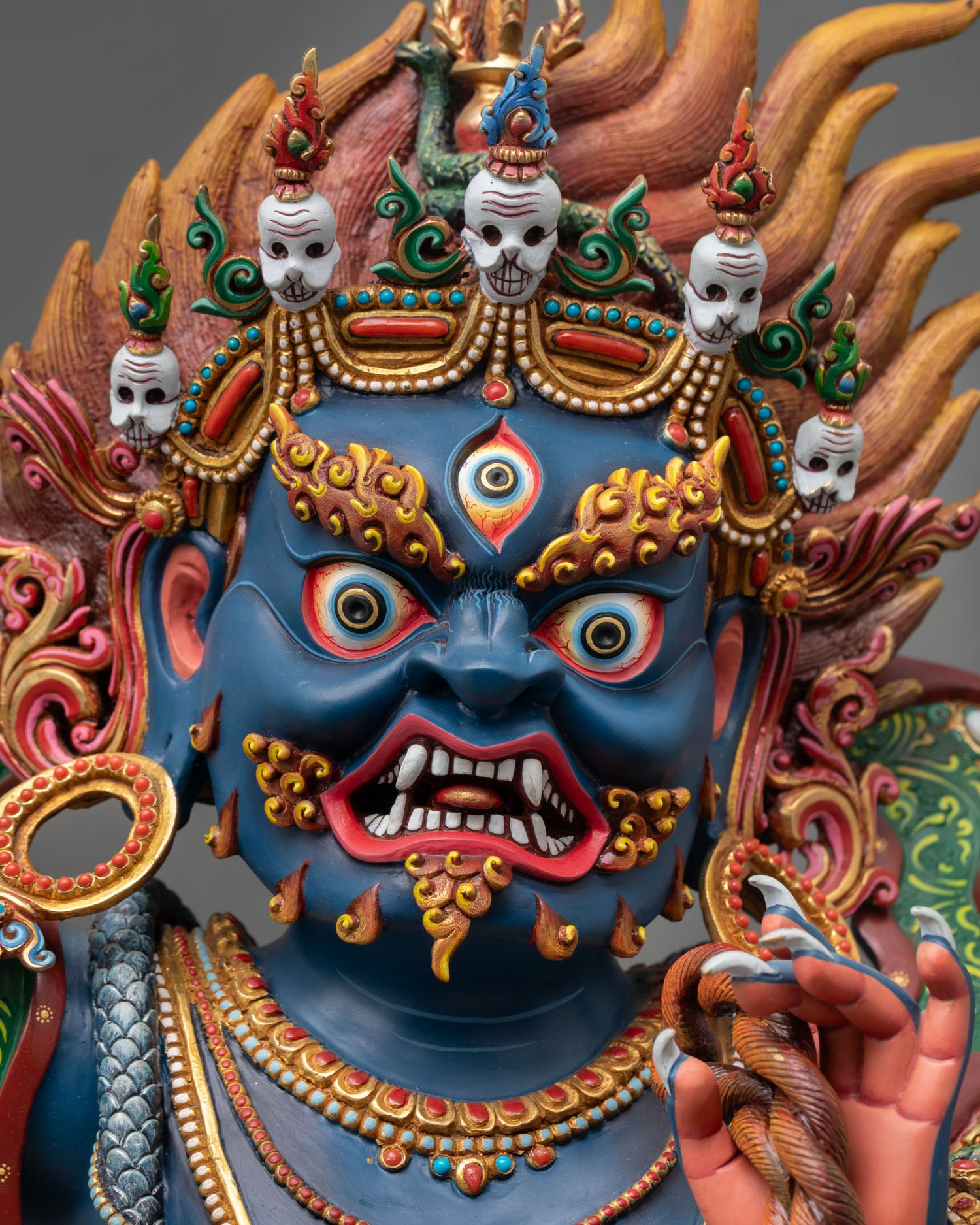 Vajrapani Statue | Fierce Vajrayana Dharma Protector Artwork