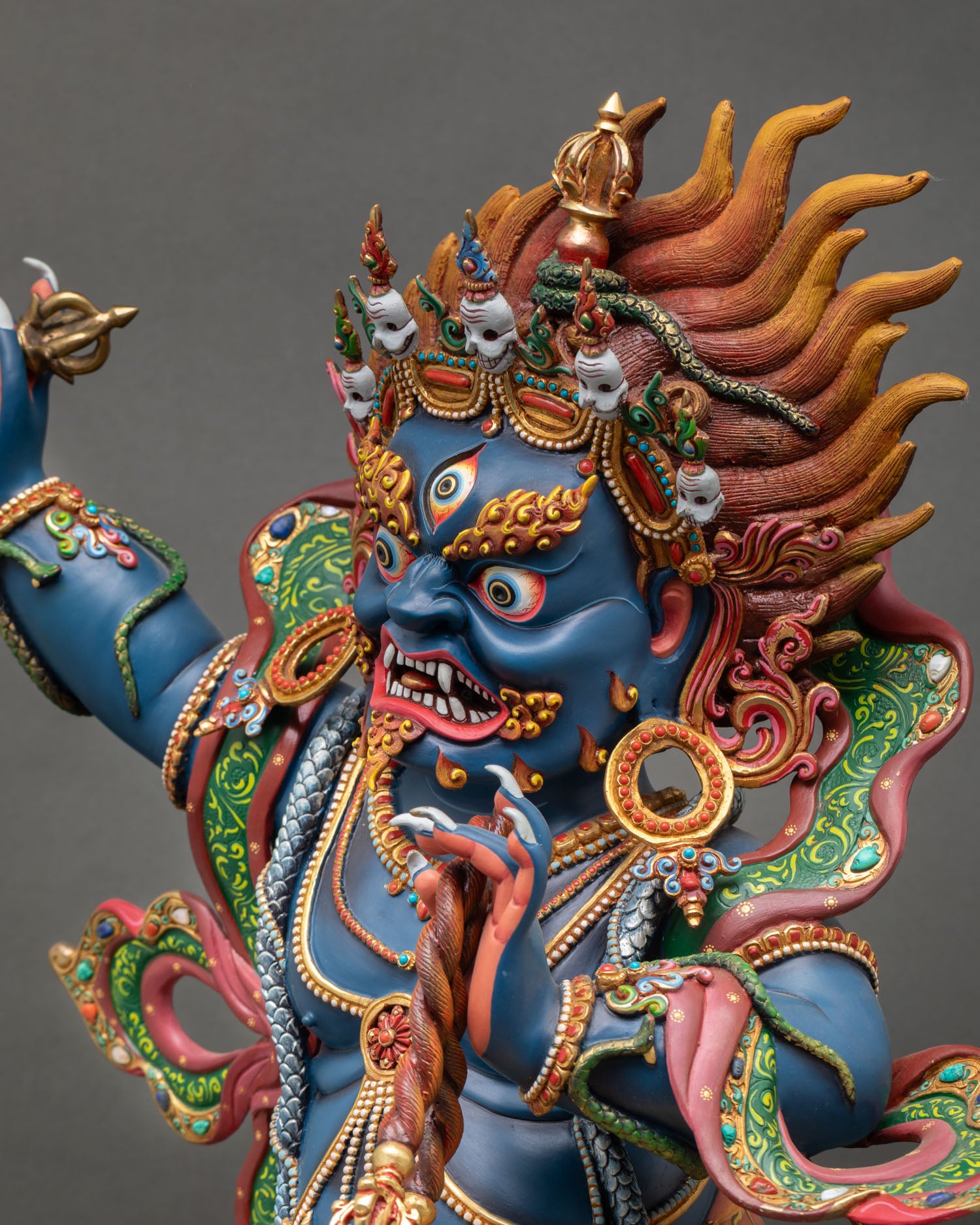 Vajrapani Statue | Fierce Vajrayana Dharma Protector Artwork