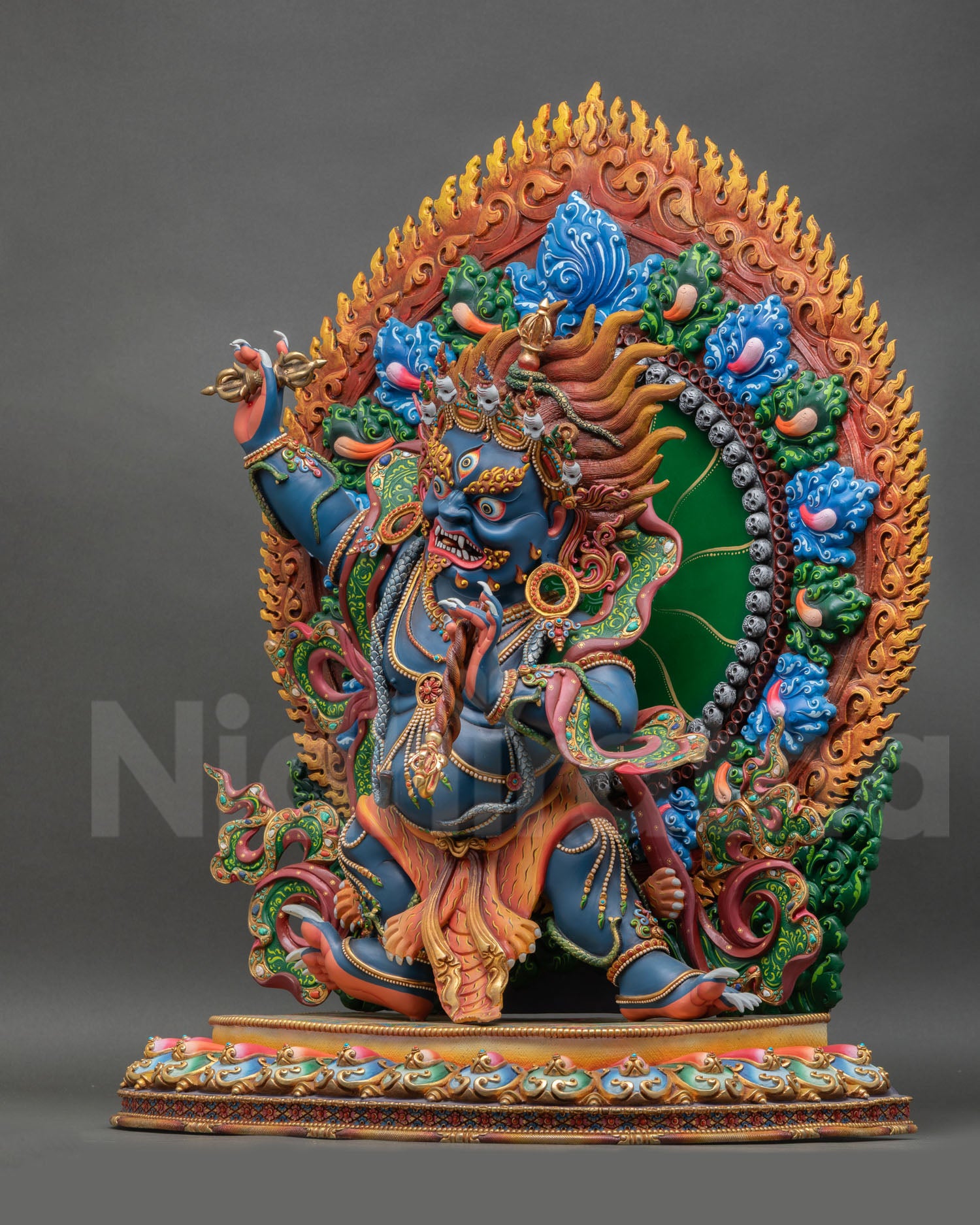 Vajrapani Statue | Fierce Vajrayana Dharma Protector Artwork