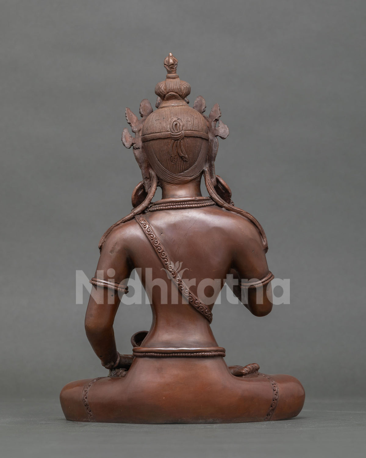Vajrasattva statue symbol of purification wisdom and compassion.