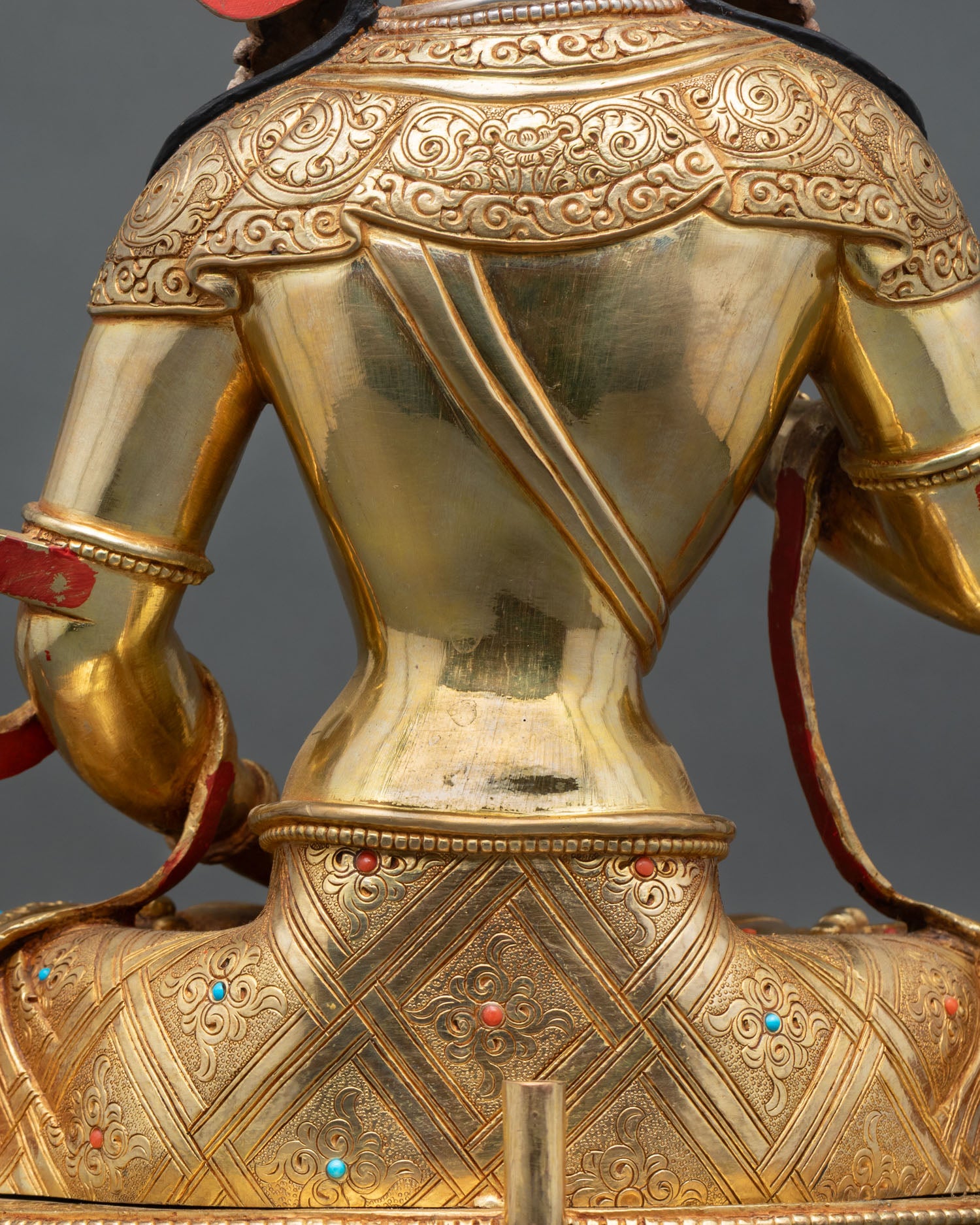 Vajrasattva Statue | Himalayan Buddhist Copper Sculpture