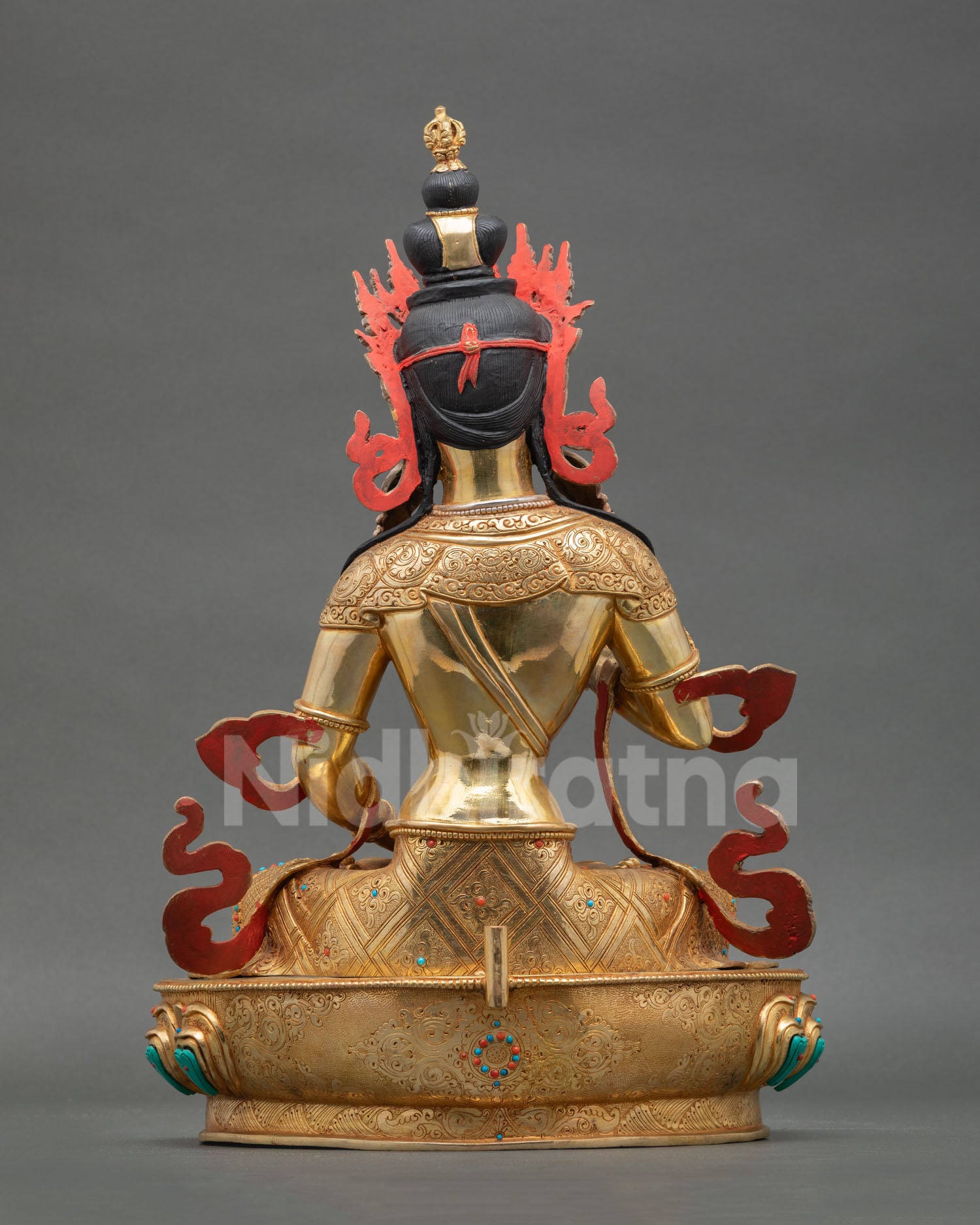 Vajrasattva Statue | Himalayan Buddhist Copper Sculpture