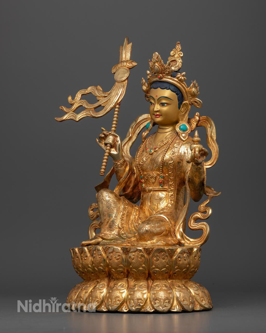 Khando Yeshe Tsogyal & Mandarava Statue