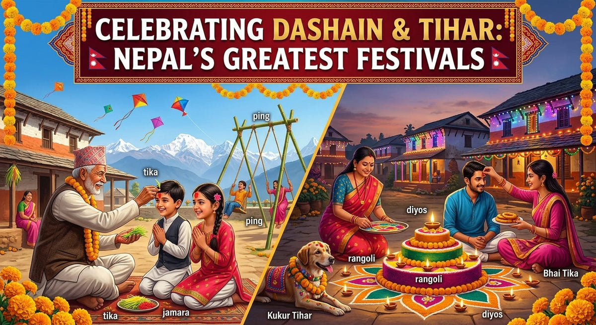 Nepalese Dashain and Tihar Festivals Celebrating Cultural Heritage