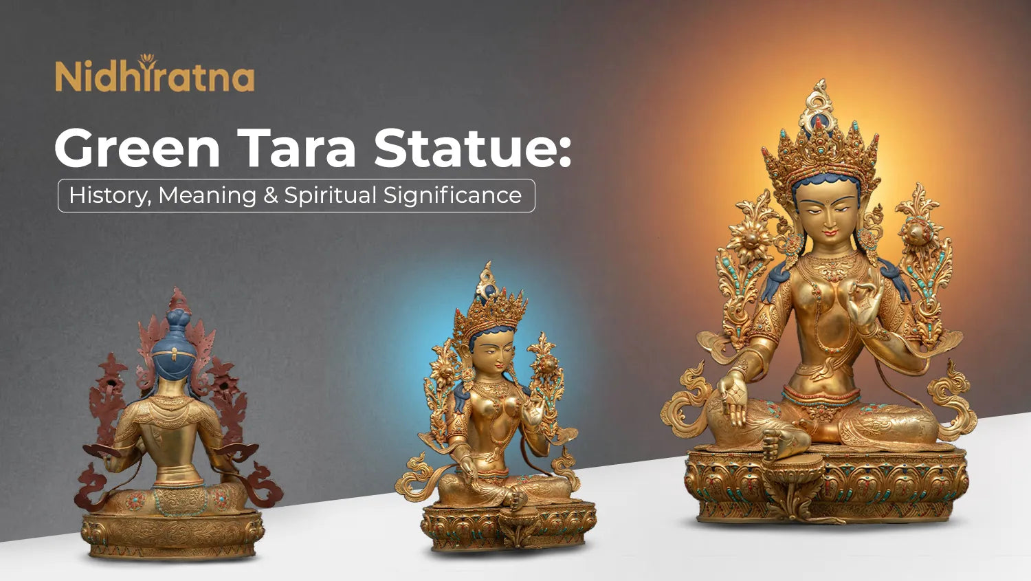 Green Tara Statue