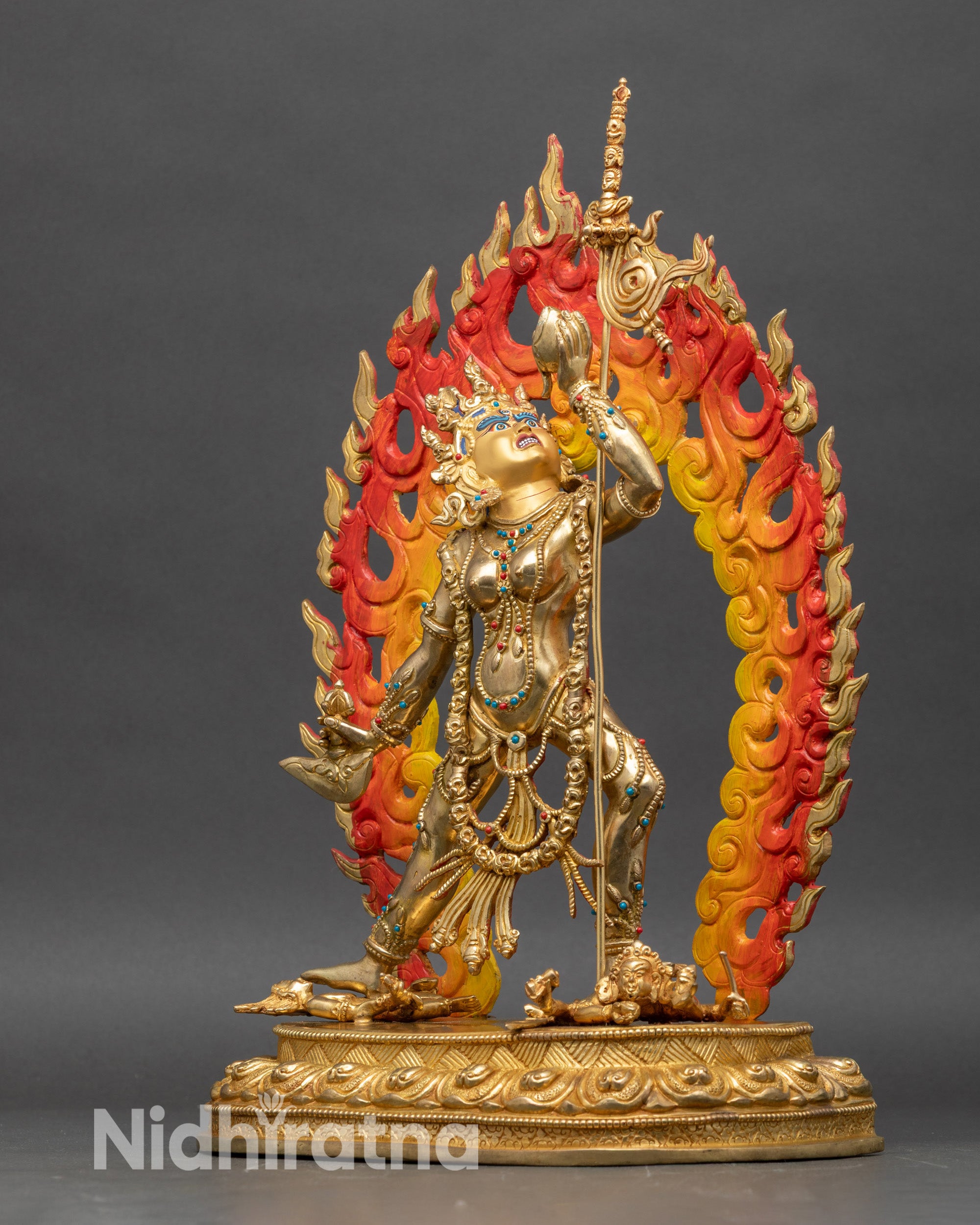 Authentic Vajrayogini Statue | Tibetan Tantric Goddess Figurine