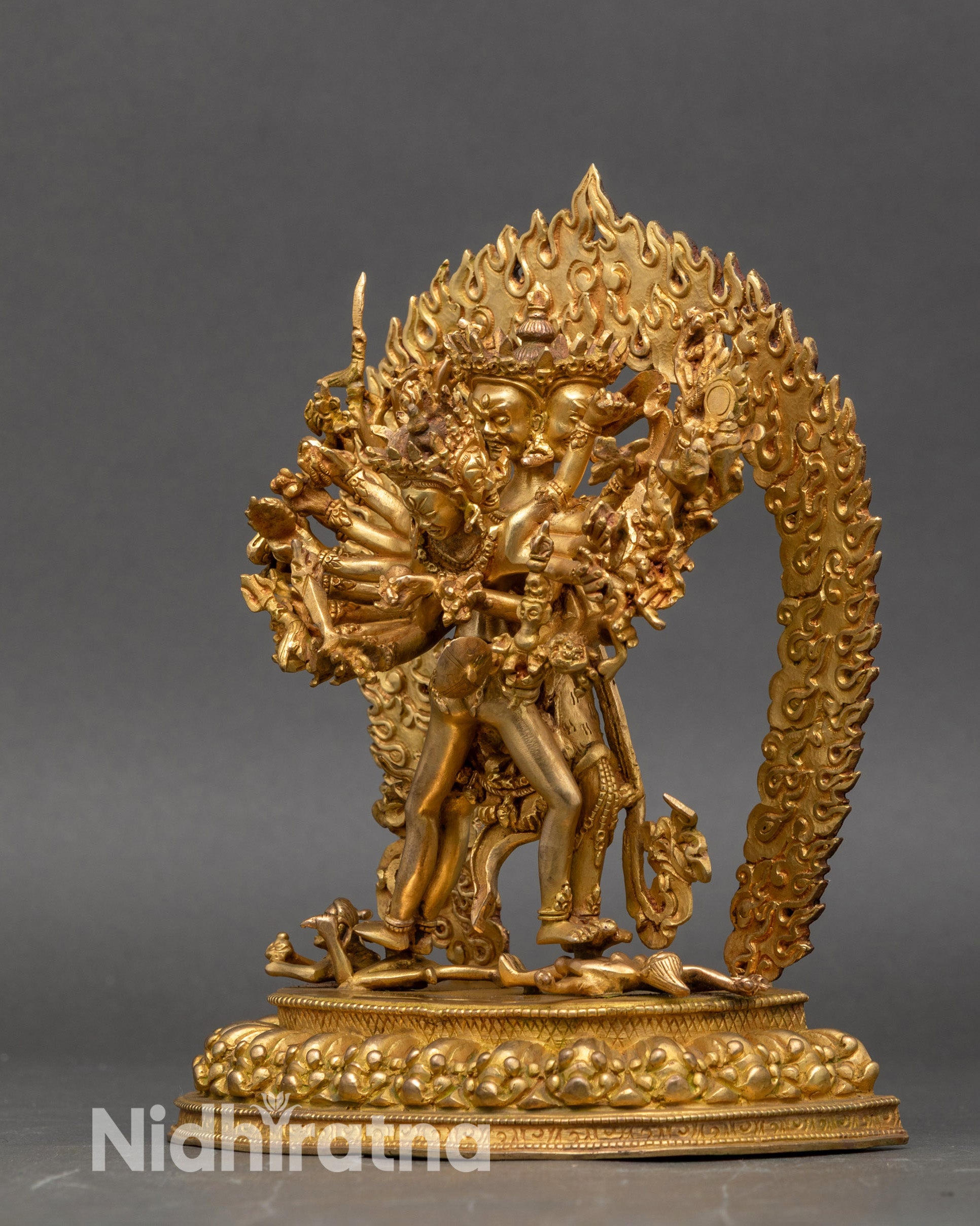 Tibetan Kalachakra – Meditation and Spiritual Protection Sculpture