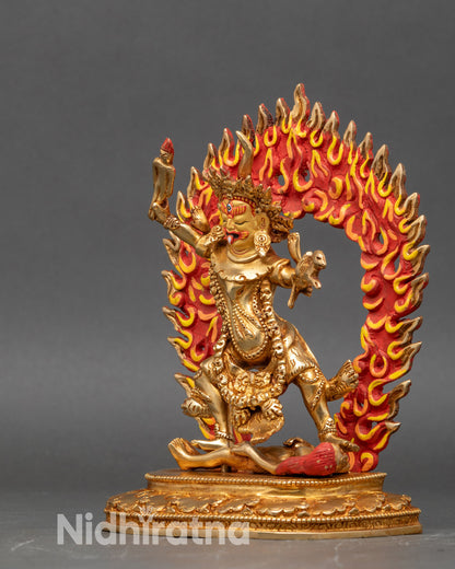 Ekajati Trio Set Statue - Himalayan Buddhist Protector Deities