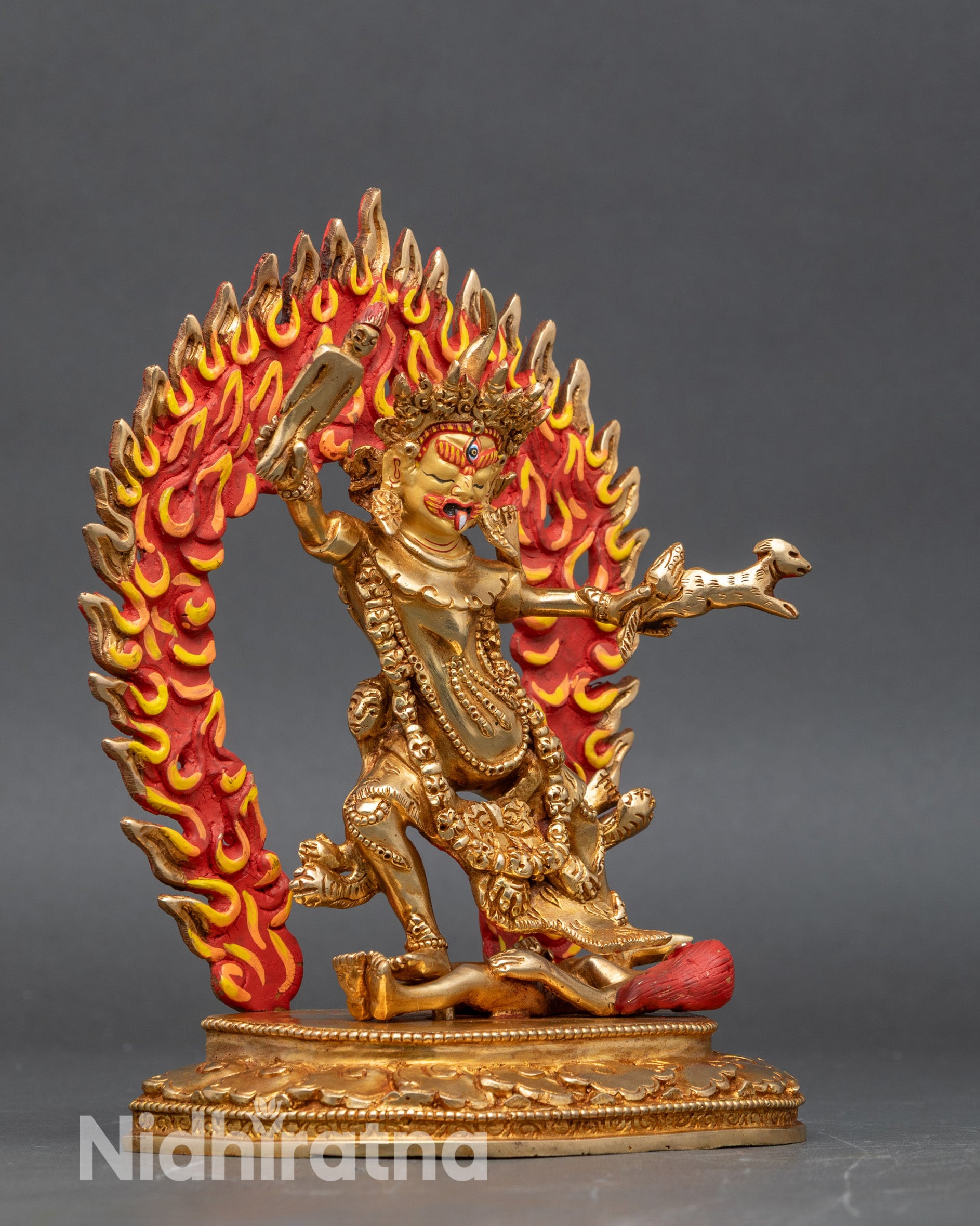 Ekajati Trio Set Statue - Himalayan Buddhist Protector Deities