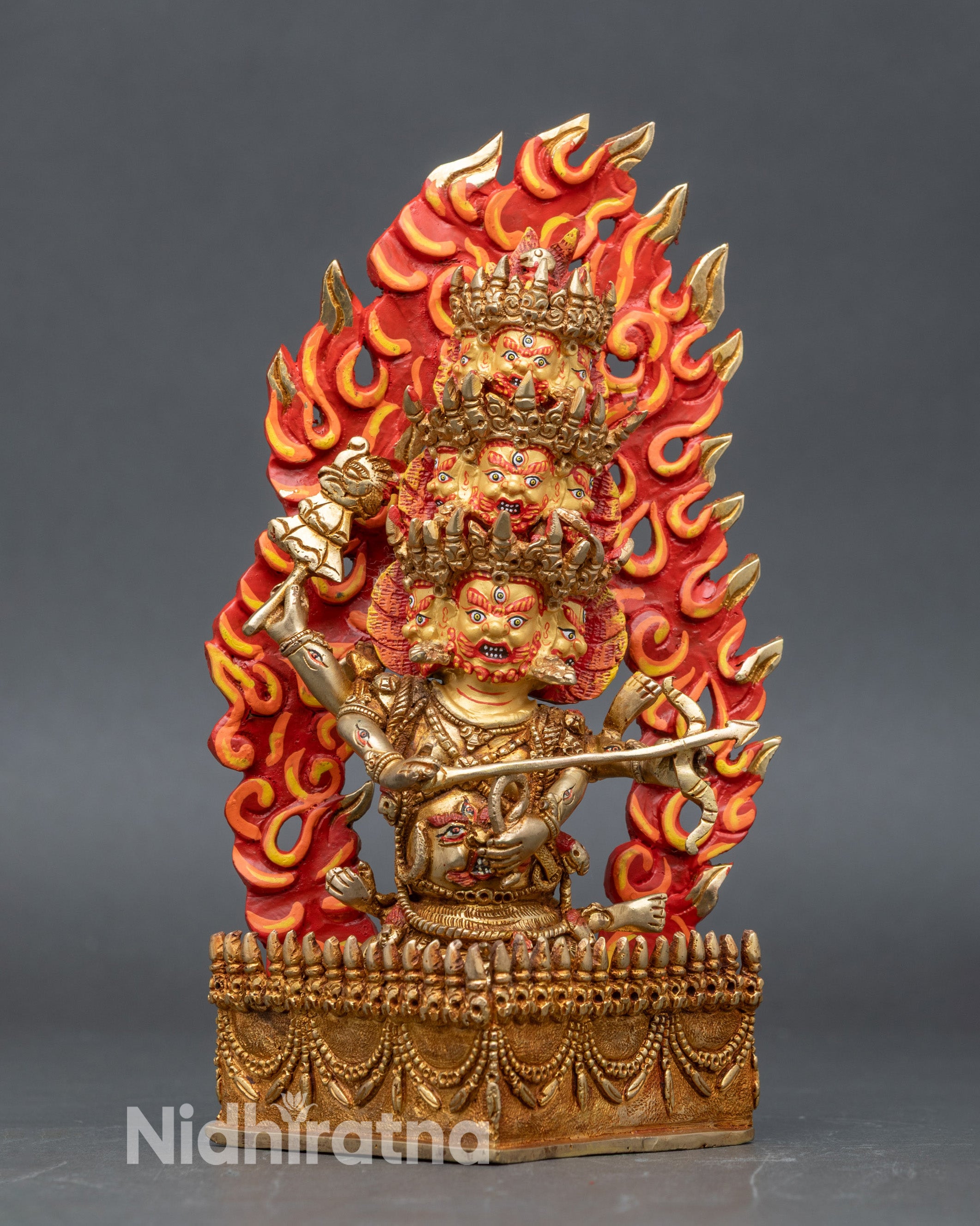 Ekajati Trio Set Statue - Himalayan Buddhist Protector Deities