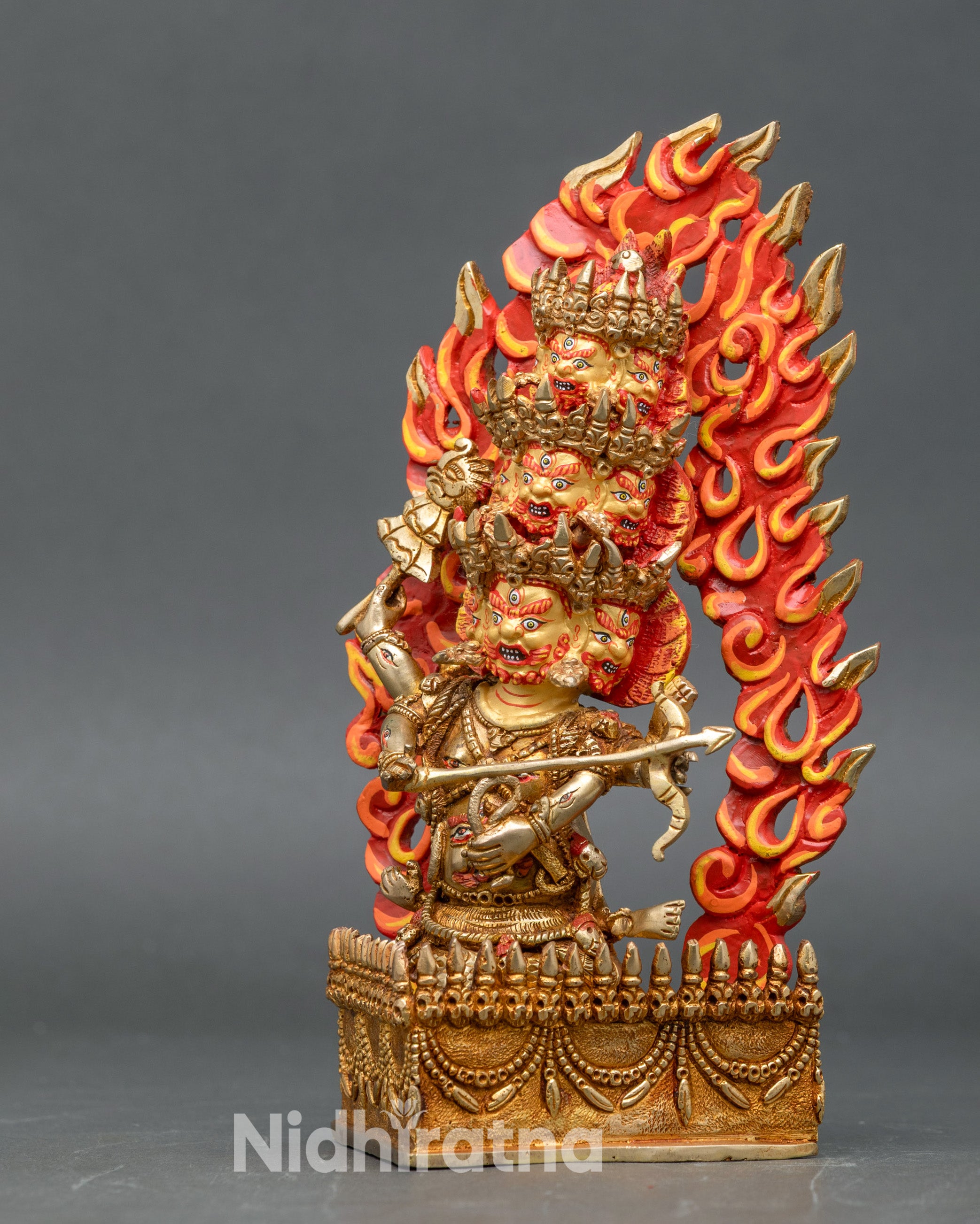 Ekajati Trio Set Statue - Himalayan Buddhist Protector Deities