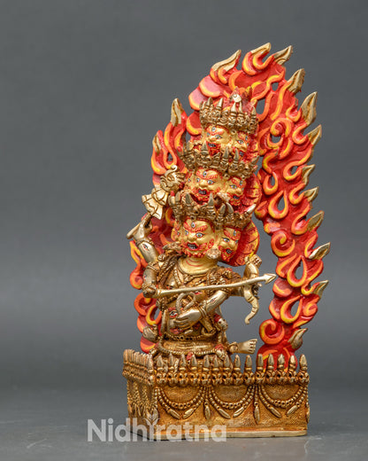 Ekajati Trio Set Statue - Himalayan Buddhist Protector Deities