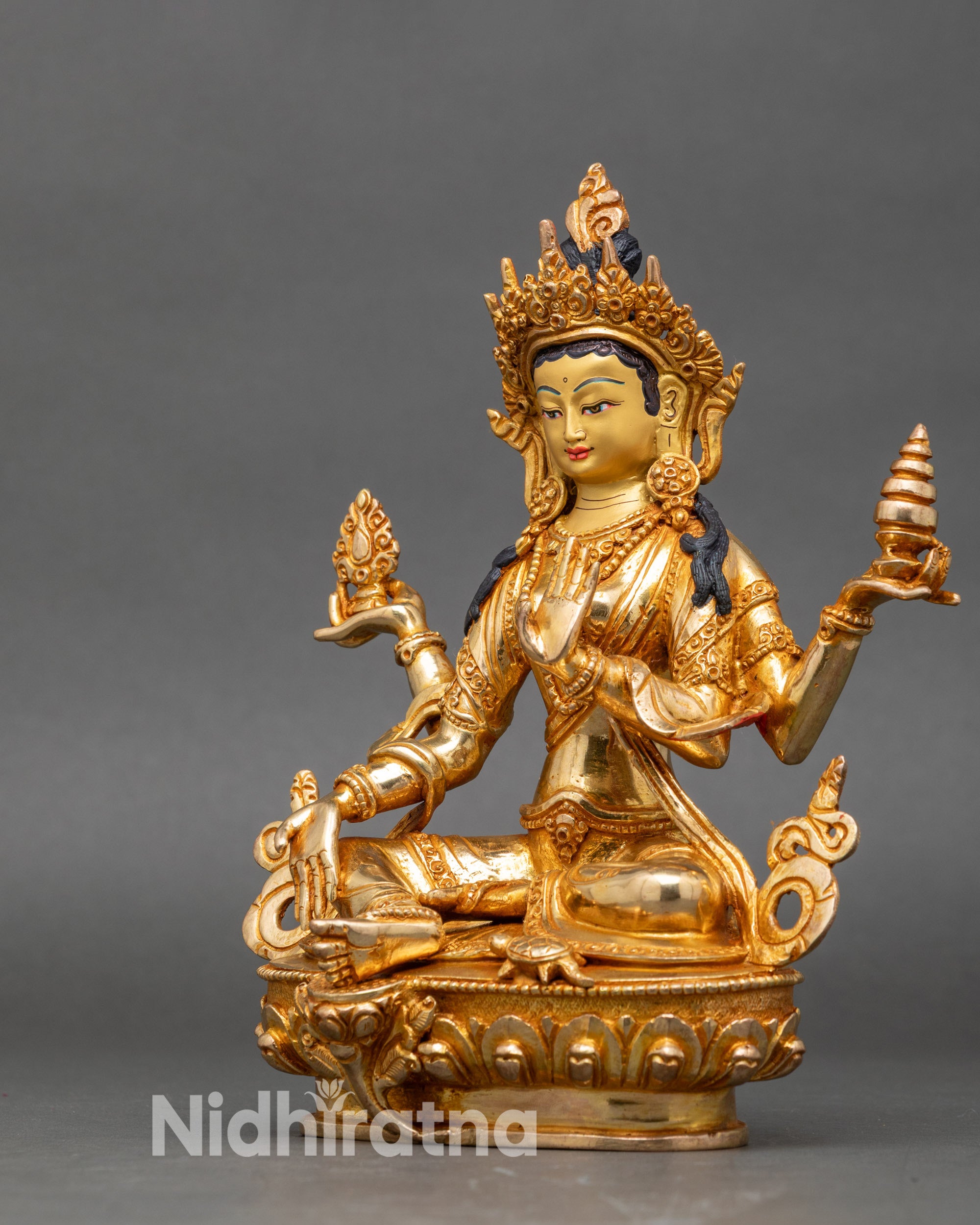 Laxmi Hindu Deity Statue – Goddess of Fortune and Abundance