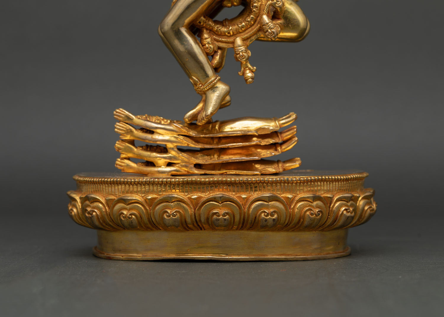 Hevajra Statue from Nepal – Traditional Vajrayana Deity Artwork