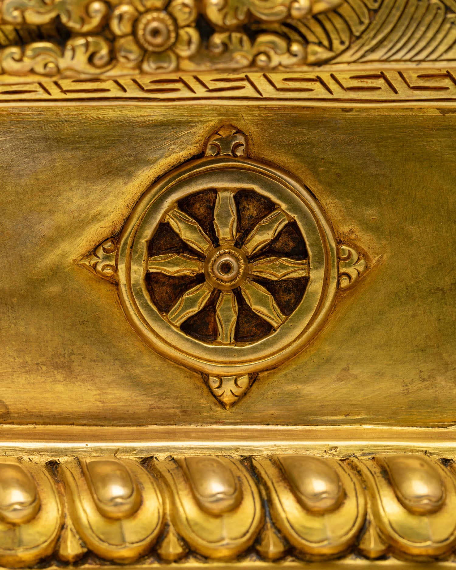 Maitreya Buddha on Throne Sculpture | Nepali Art & Craft