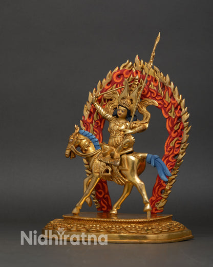 King Gesar Warrior Statue – Symbol of Strength and Protection