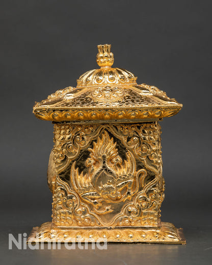 Tibetan Treasure Box | Spiritual Storage for Ornaments and Jewelry