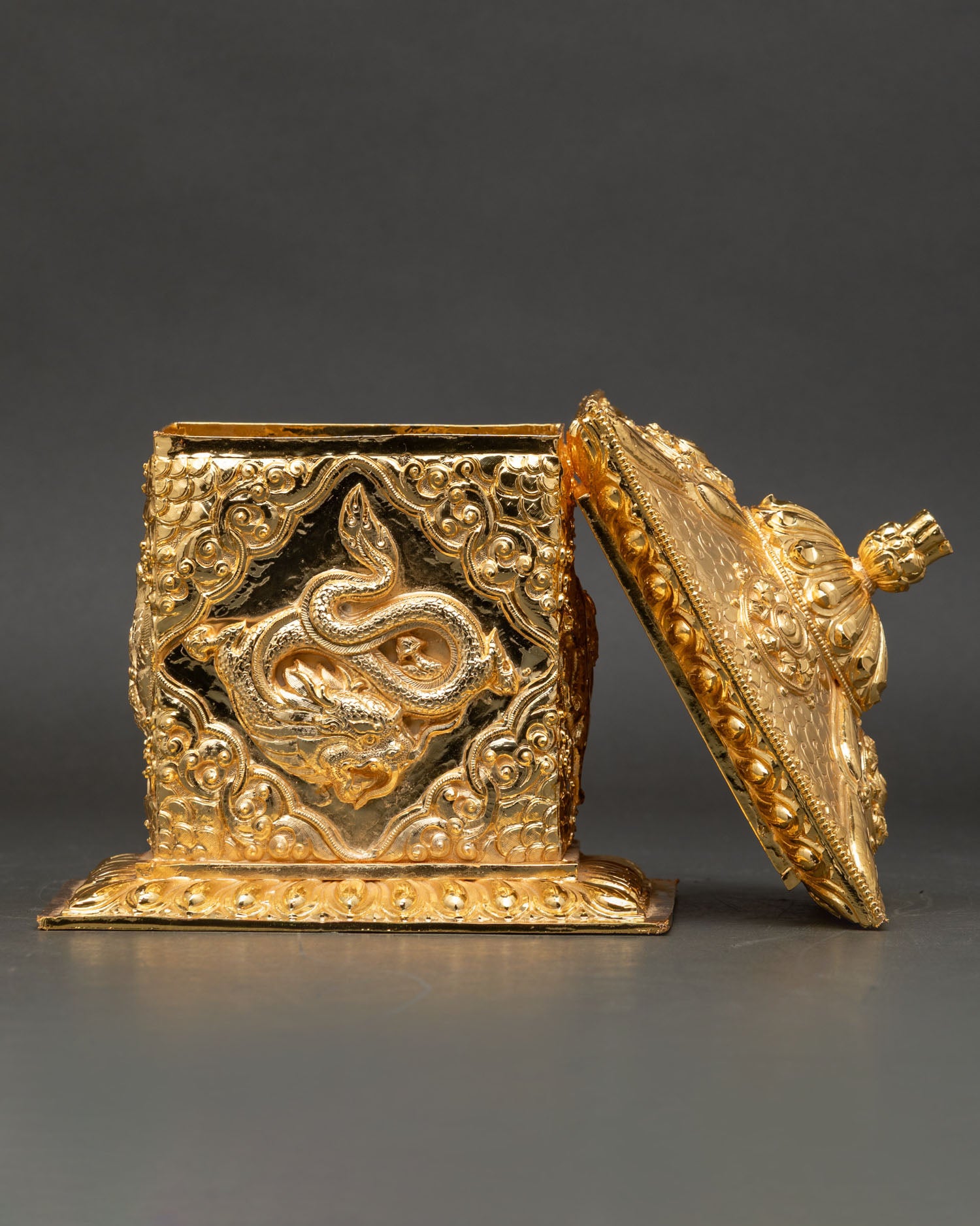 Tibetan Treasure Box | Spiritual Storage for Ornaments and Jewelry