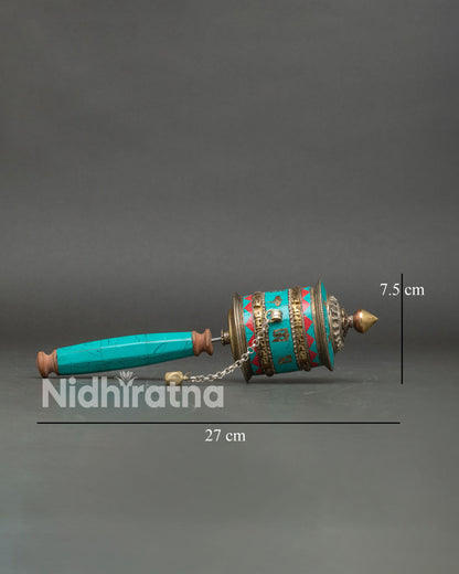 Handheld Prayer Wheel | Tibetan Meditation Wheel