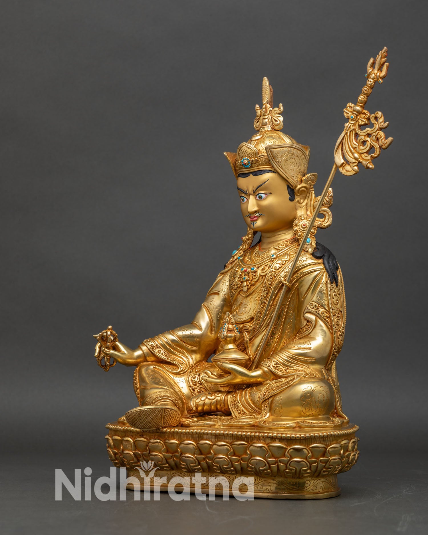 Guru Rinpoche Statue | Handcrafted in Nepal for Meditation