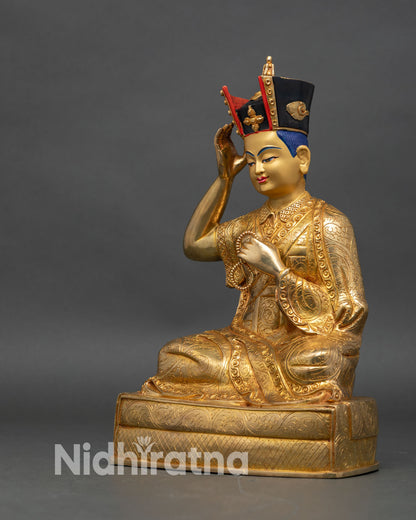 16th Karmapa Rangjung Rigpe Dorje | Buddhist Master Sculpture