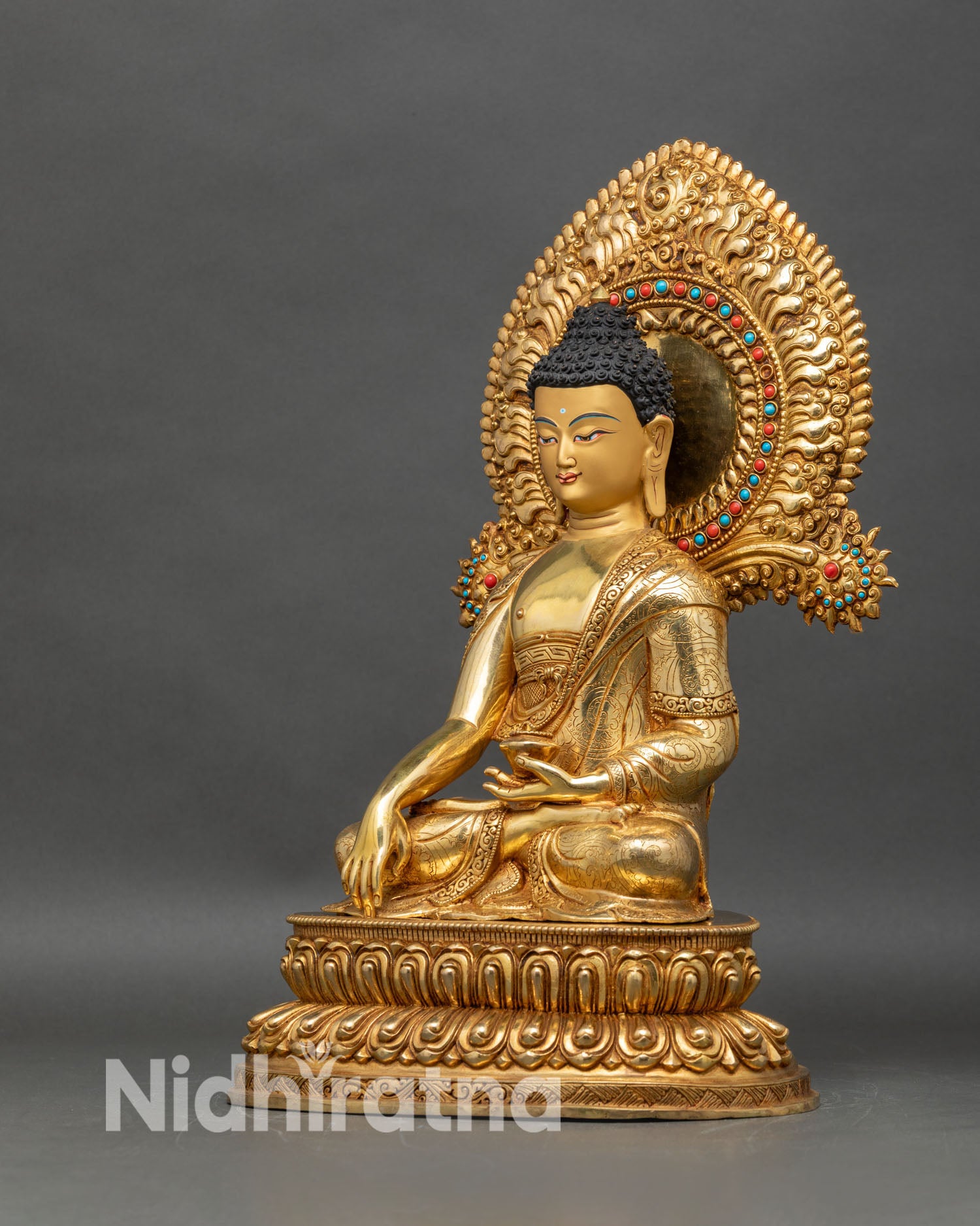 Buddha Shakyamuni | Buddhist Spiritual Statue from Nepal