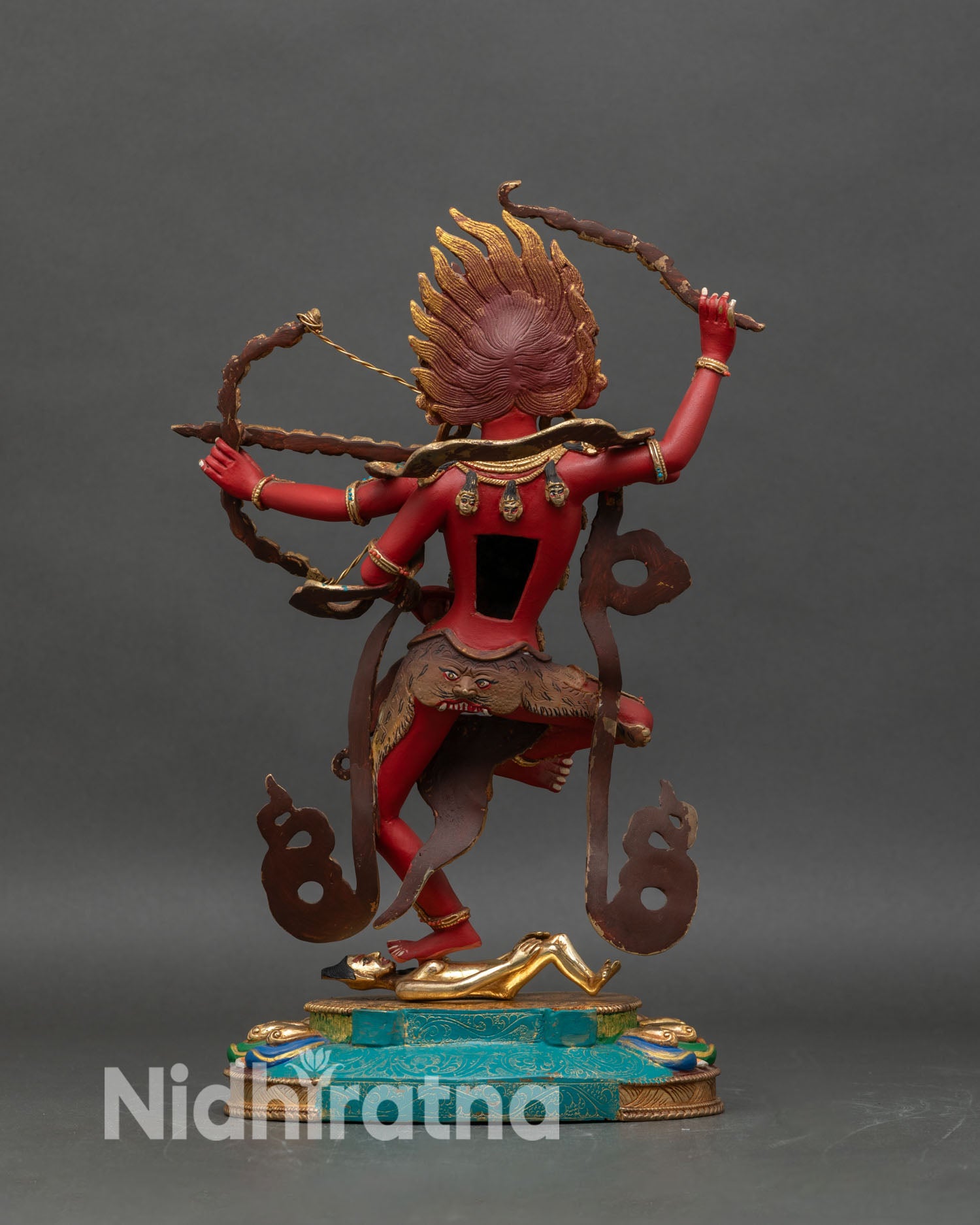 Wrathful Kurukulla Statue | Sacred Vajrayana Dakini
