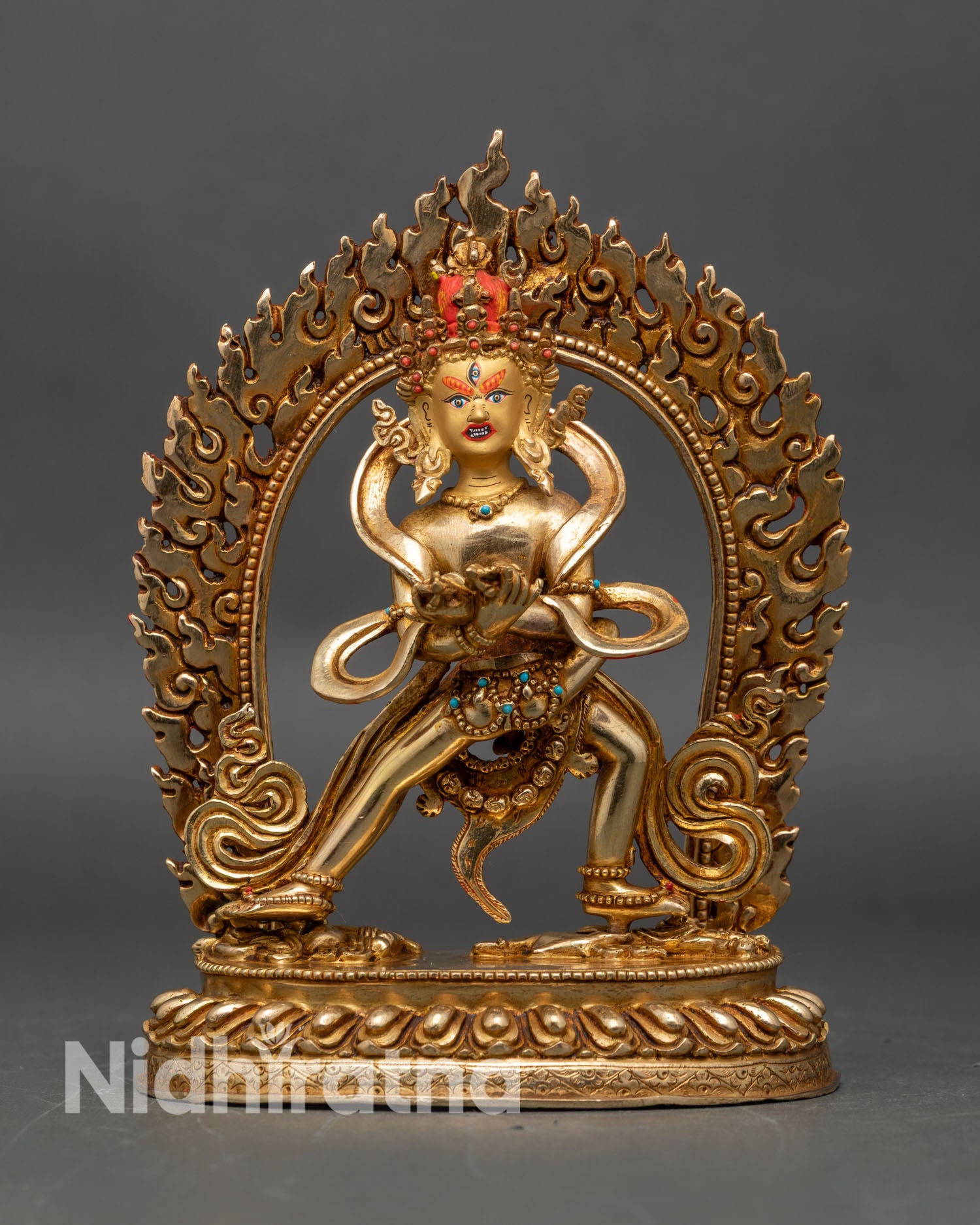 Chakrasamvara Statue | Tantra deity in Tibetan Buddhism