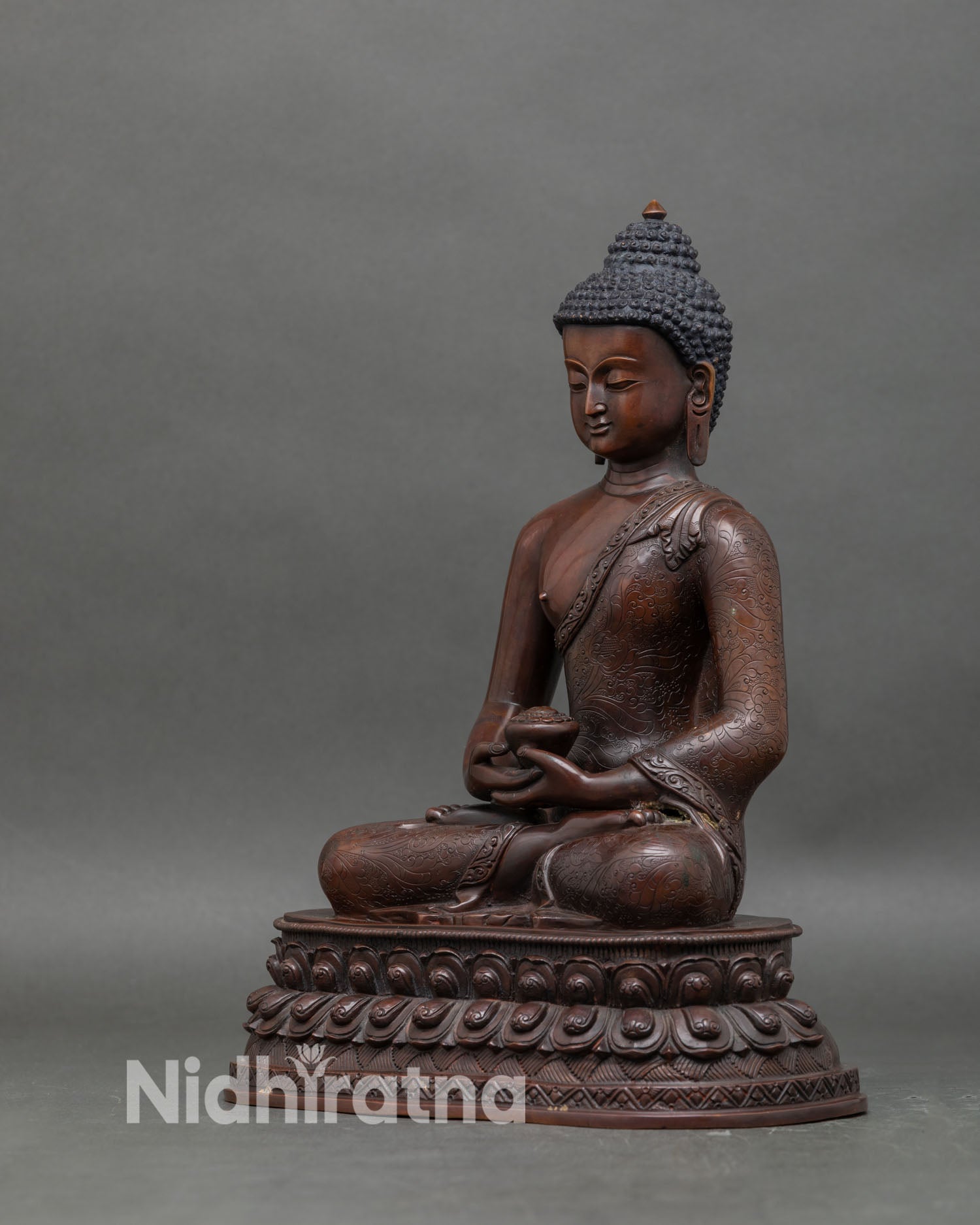Amitabha Buddha Sculpture | Meditation and Home Altar Decor