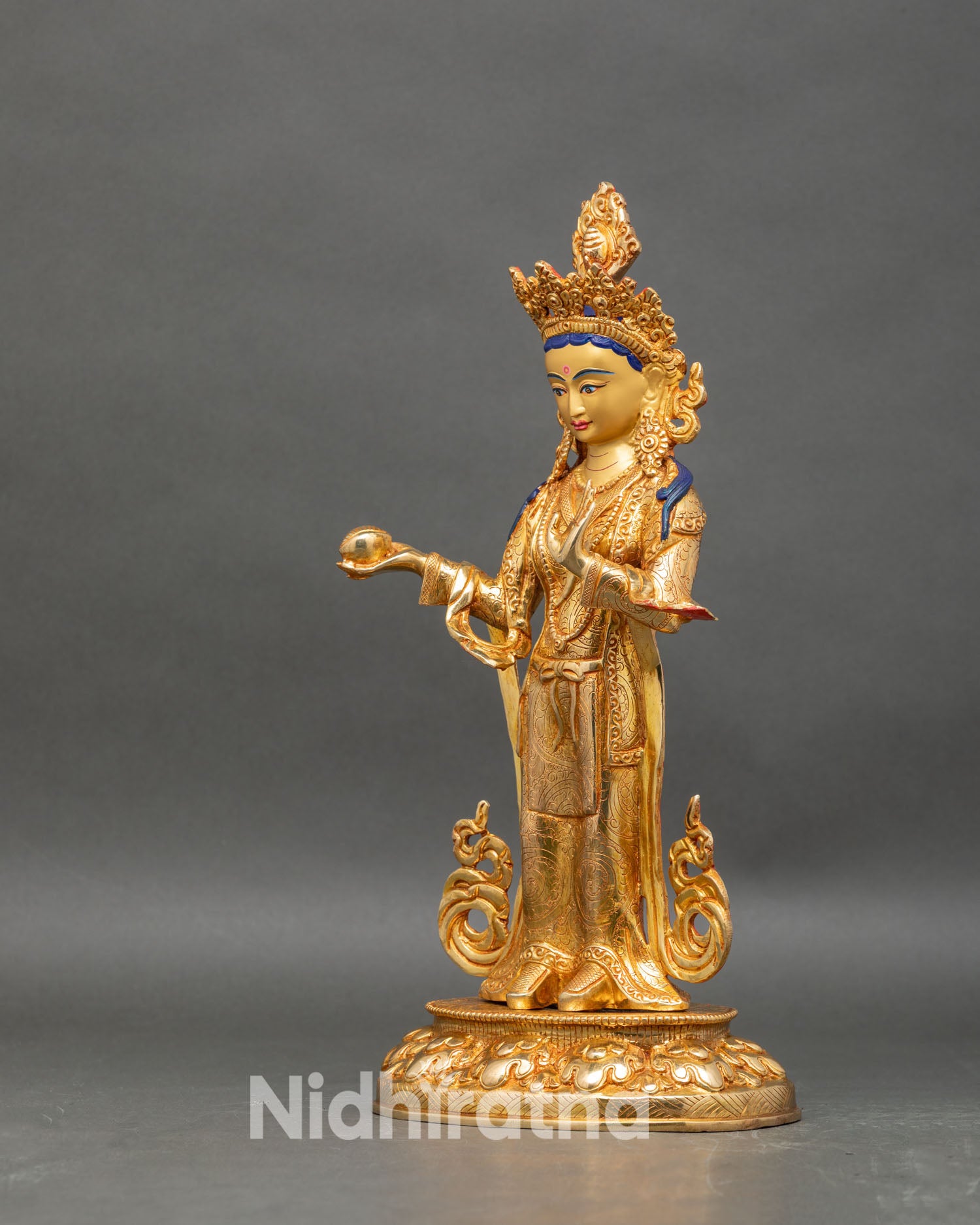Yeshe Tsogyal & Mandarava Statue Set | Handmade in Nepal