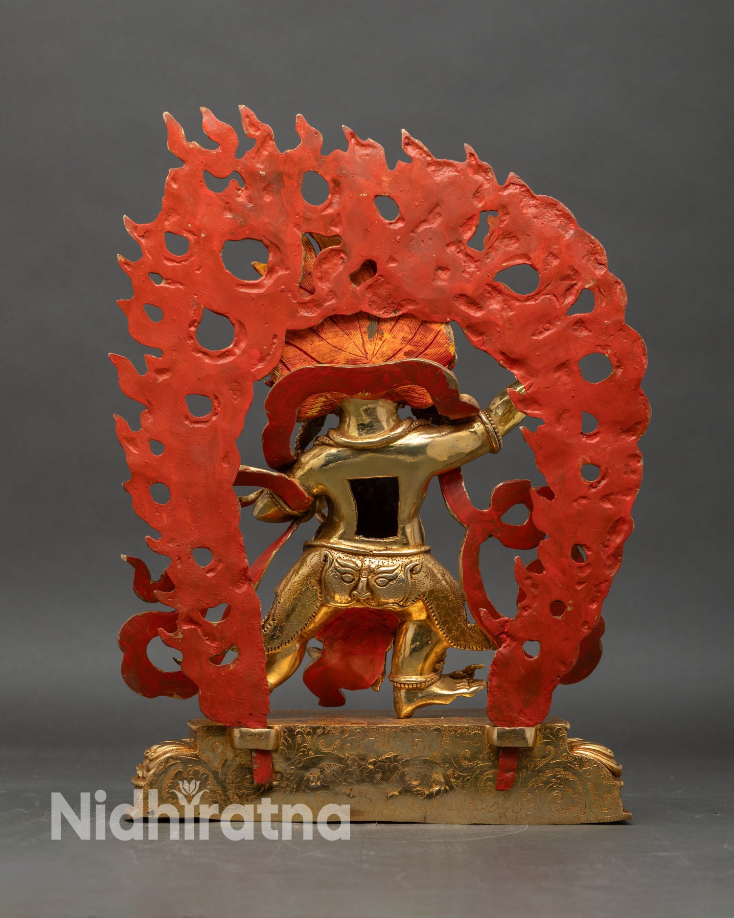 Vajrapani Statue | Handmade Thunderbolt Holder Figurine