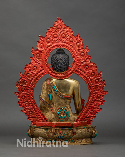 Handcrafted Medicine Buddha Statue – Spiritual Home Decor