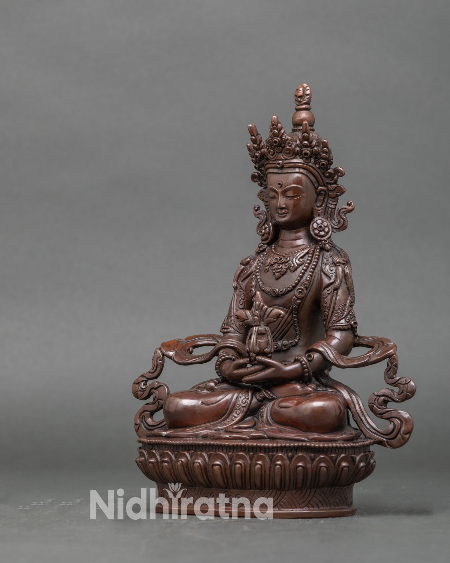 Handcrafted Amitayus Statue for Spiritual Blessing