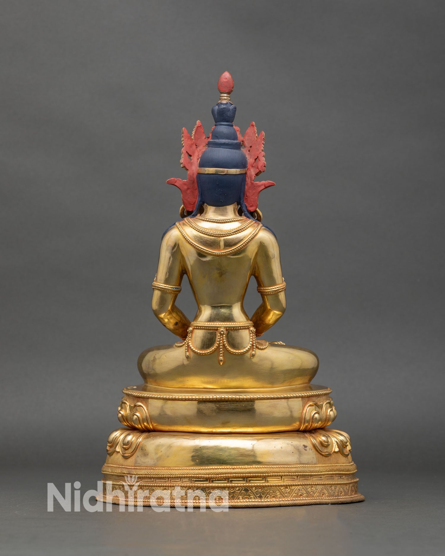 Authentic Amitayus Statue | Sacred Buddhist Sculpture