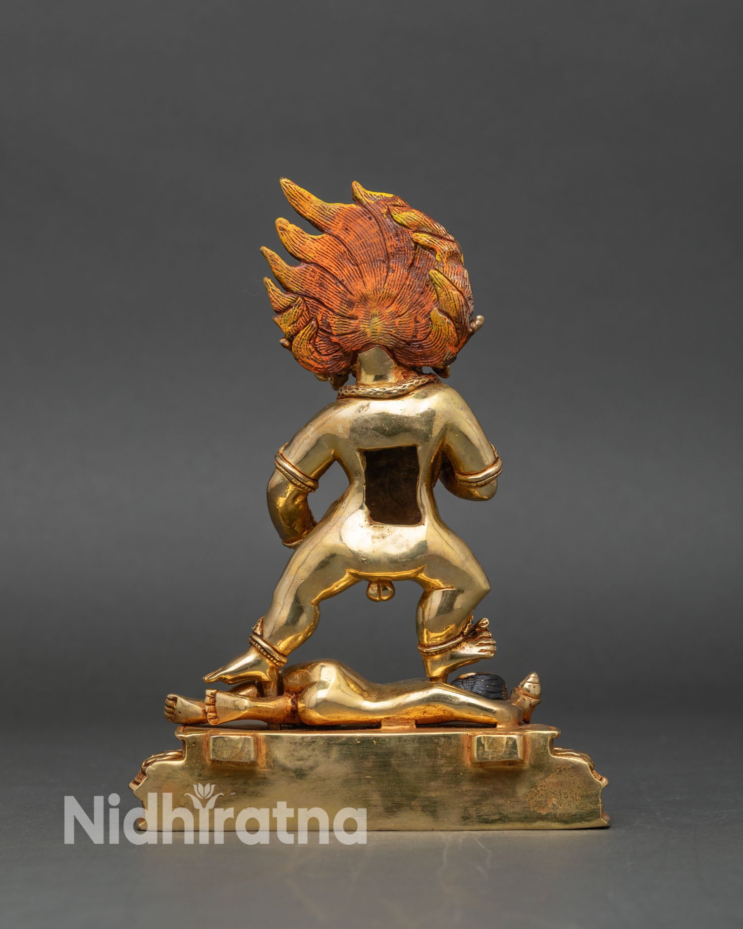 Black Dzambhala – Traditional Himalayan Copper Sculpture