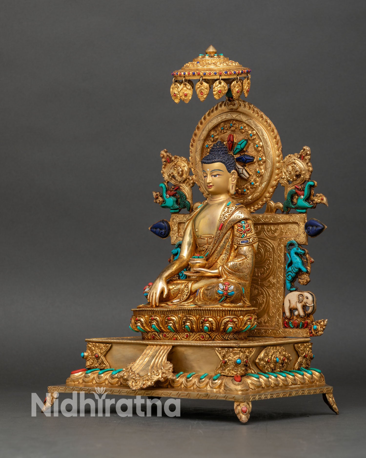 Buddha Shakyamuni  Sculpture | Sacred Himalayan Artwork