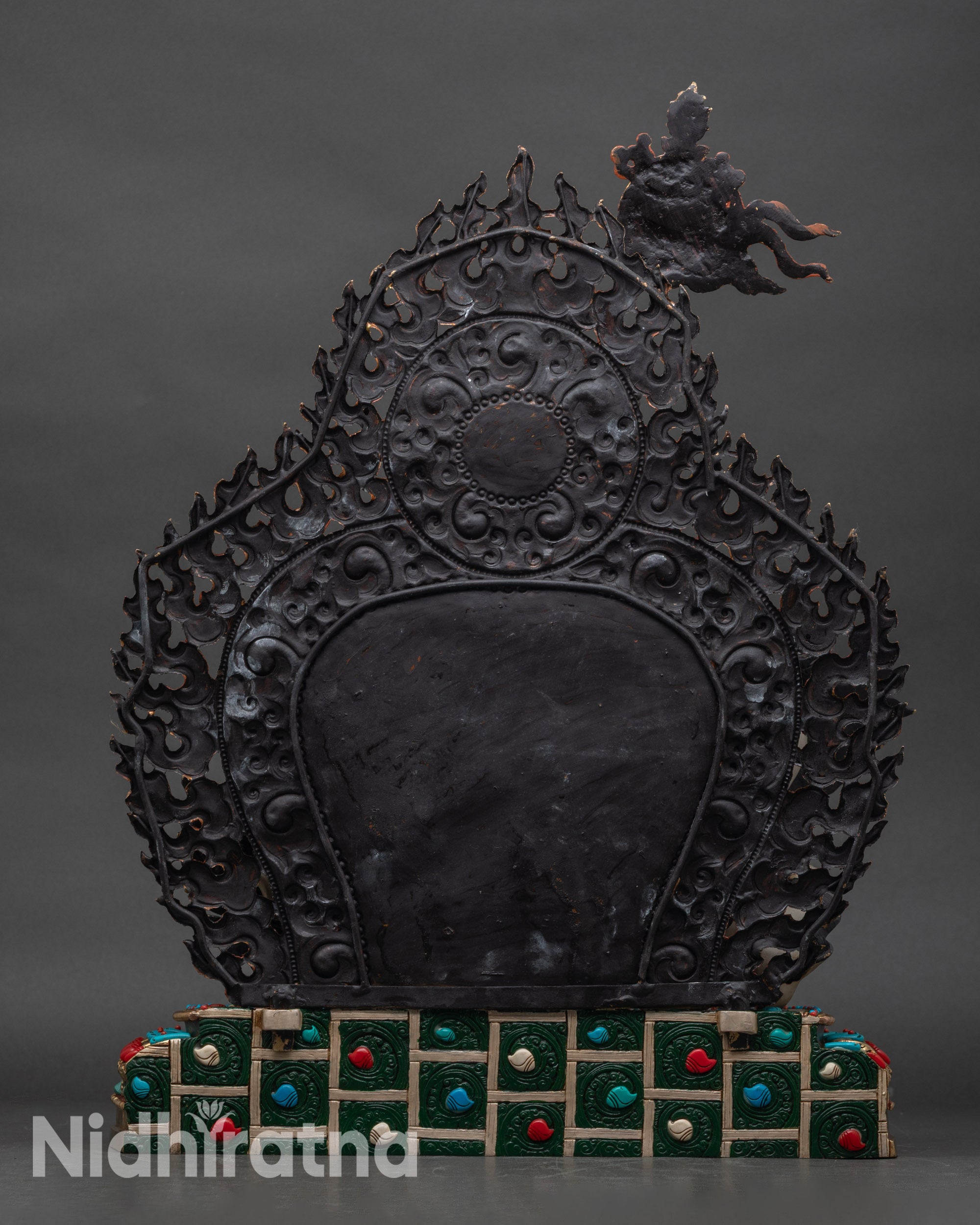 Handpainted Namtoshe Statue | Buddhist Spiritual Artwork