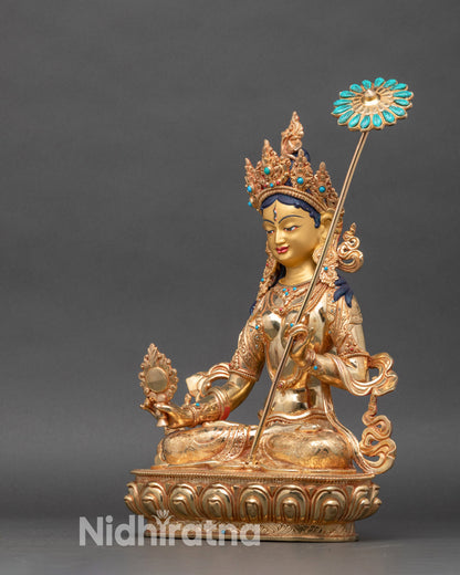 Awaken Blessings with Dukar Statue | Traditional Buddhist Sculpture
