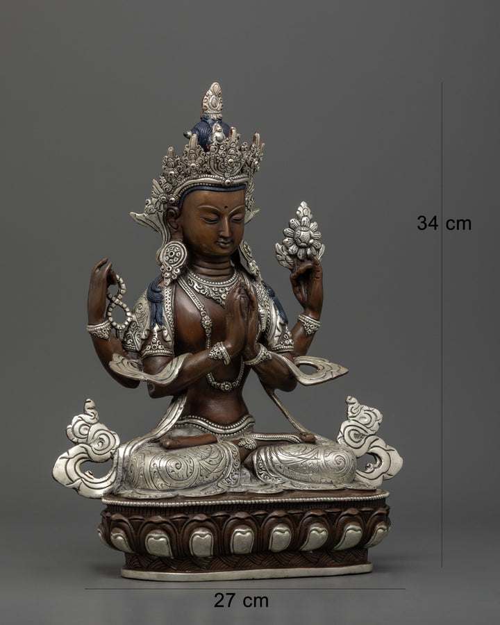 The Spiritual Power of an Oxidized Avalokiteshvara for Compassion