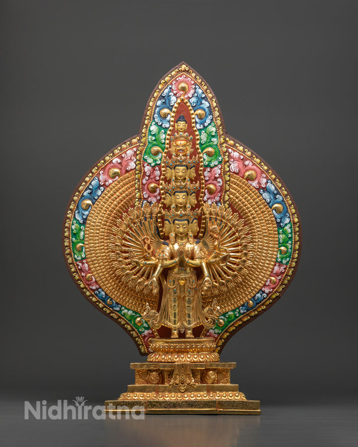 1000-Armed Chenrezig Statue | Tibetan Bodhisattva of Compassion