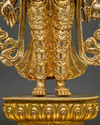 1000-Armed Avalokiteshvara Statue | Authentic Handcrafted Sculpture