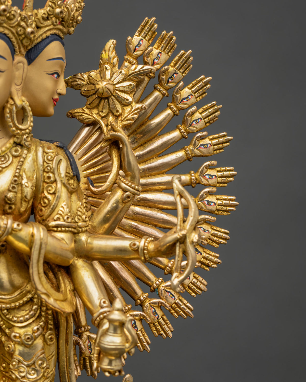 1000-Armed Avalokiteshvara Statue | Authentic Handcrafted Sculpture