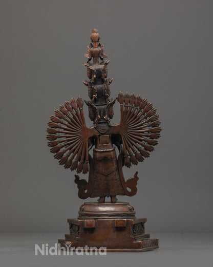 1000 Armed Chenrezig Statue | Sahasrabhuja Avalokiteshvara Tibetan