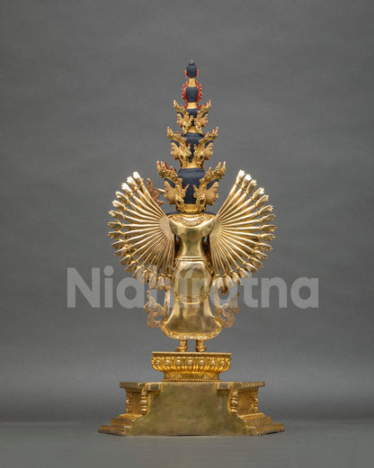 1000-Armed Avalokiteshvara Statue | Authentic Handcrafted Sculpture